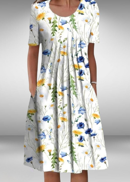 Isabella® - Elegante Bloemen Jurk