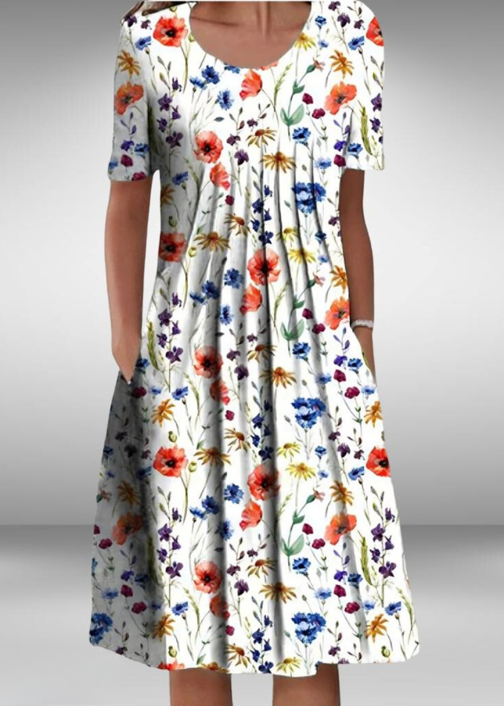 Isabella® - Elegante Bloemen Jurk