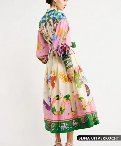 Vera Peroni™ | Italiaanse maxi jurk