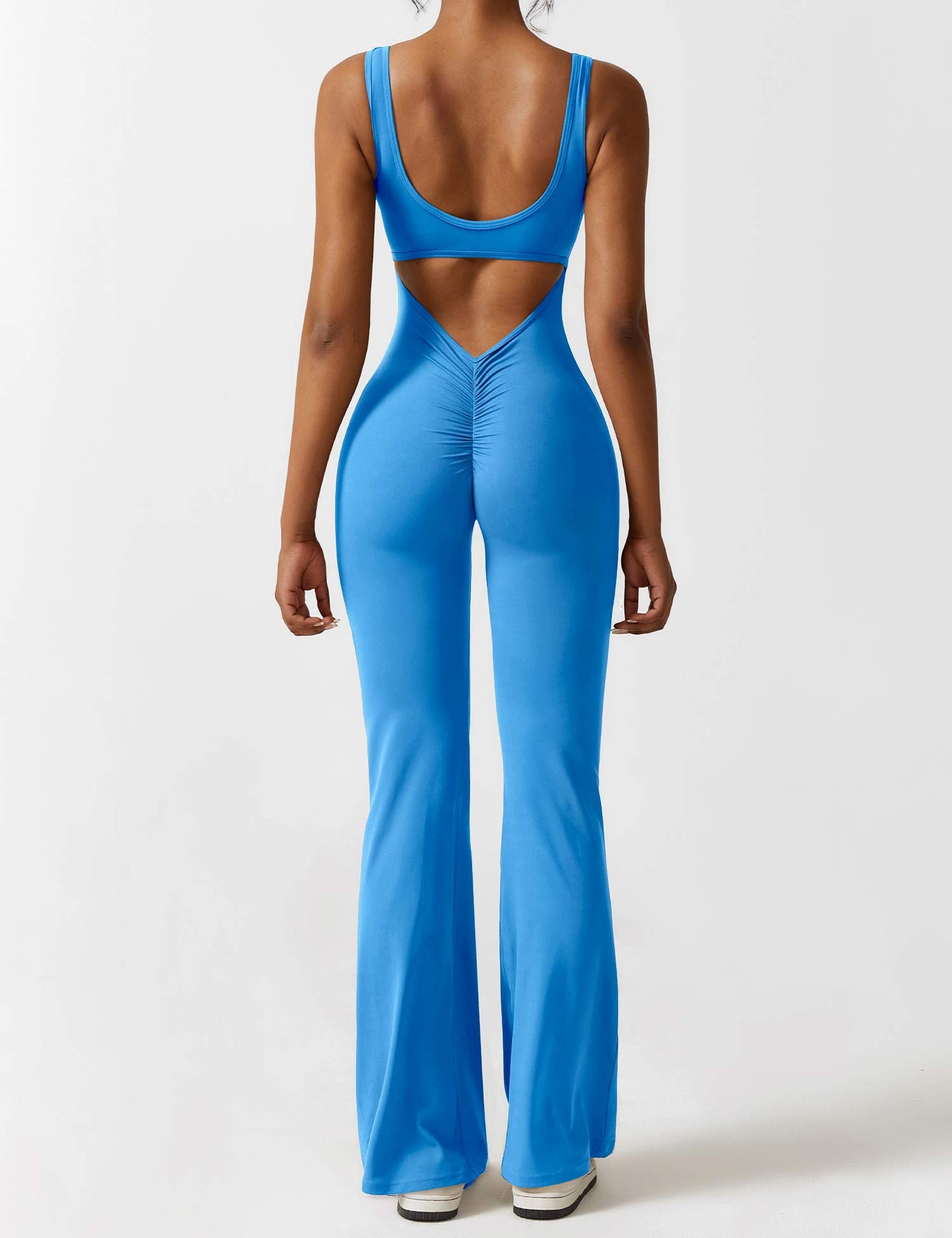 Isabella® - V-Back Flared Jumpsuit